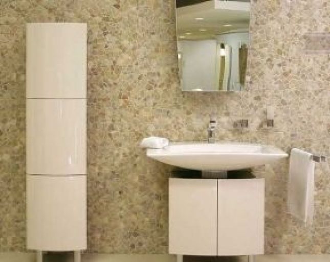 Acabado de edificios banos modernos