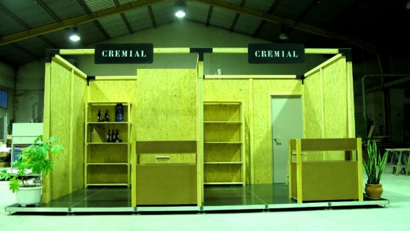 STAND ECOLOGICO MODULAR CREMIAL