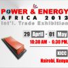 2nd POWER & ENERGY AFRICA - KENYA