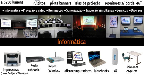 Mega Rentall informatica e audiovisual-CURITIBA-PR