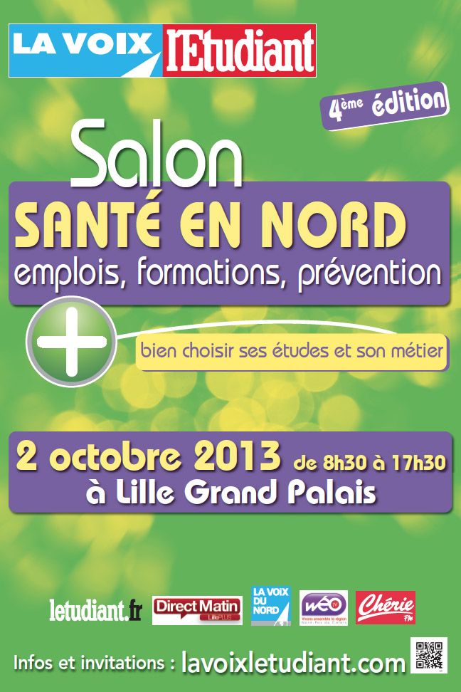 Salon Santé en Nord : emplois, formations et prévention ! 2013