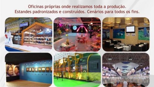 Interart Estandes e Cenários