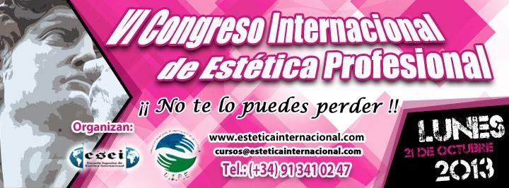 VI Congreso Internacional de Estética Profesional 2013