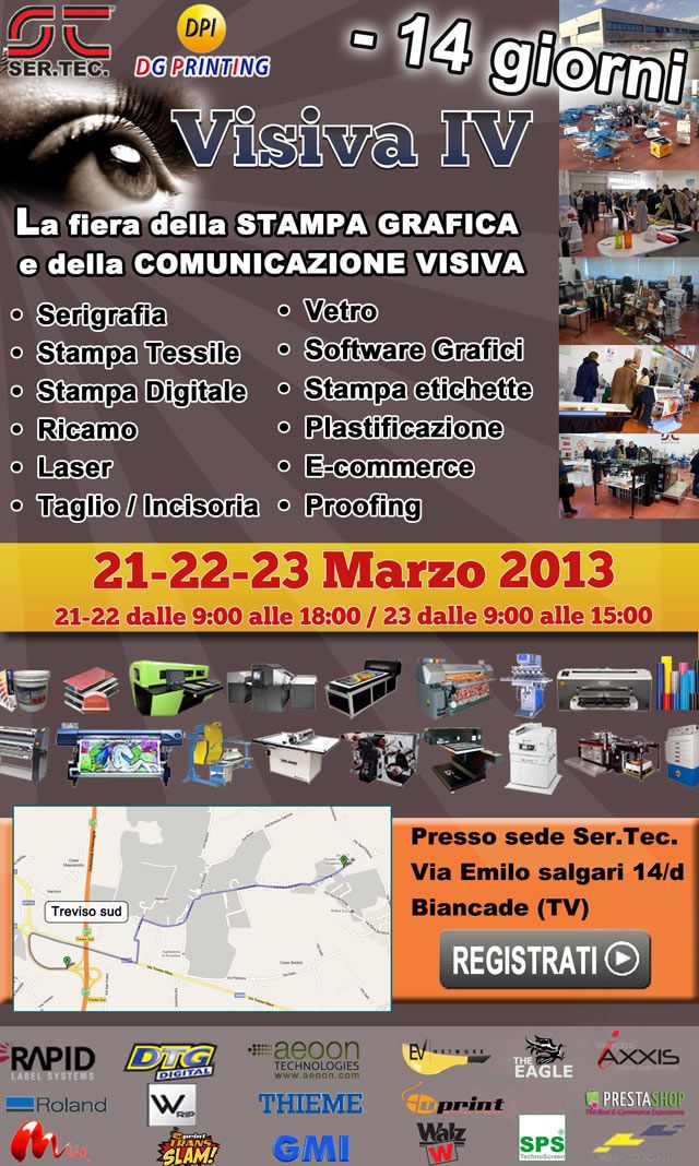 VISIVA 4 - Fiera arti grafiche e comunicazione visiva 2013