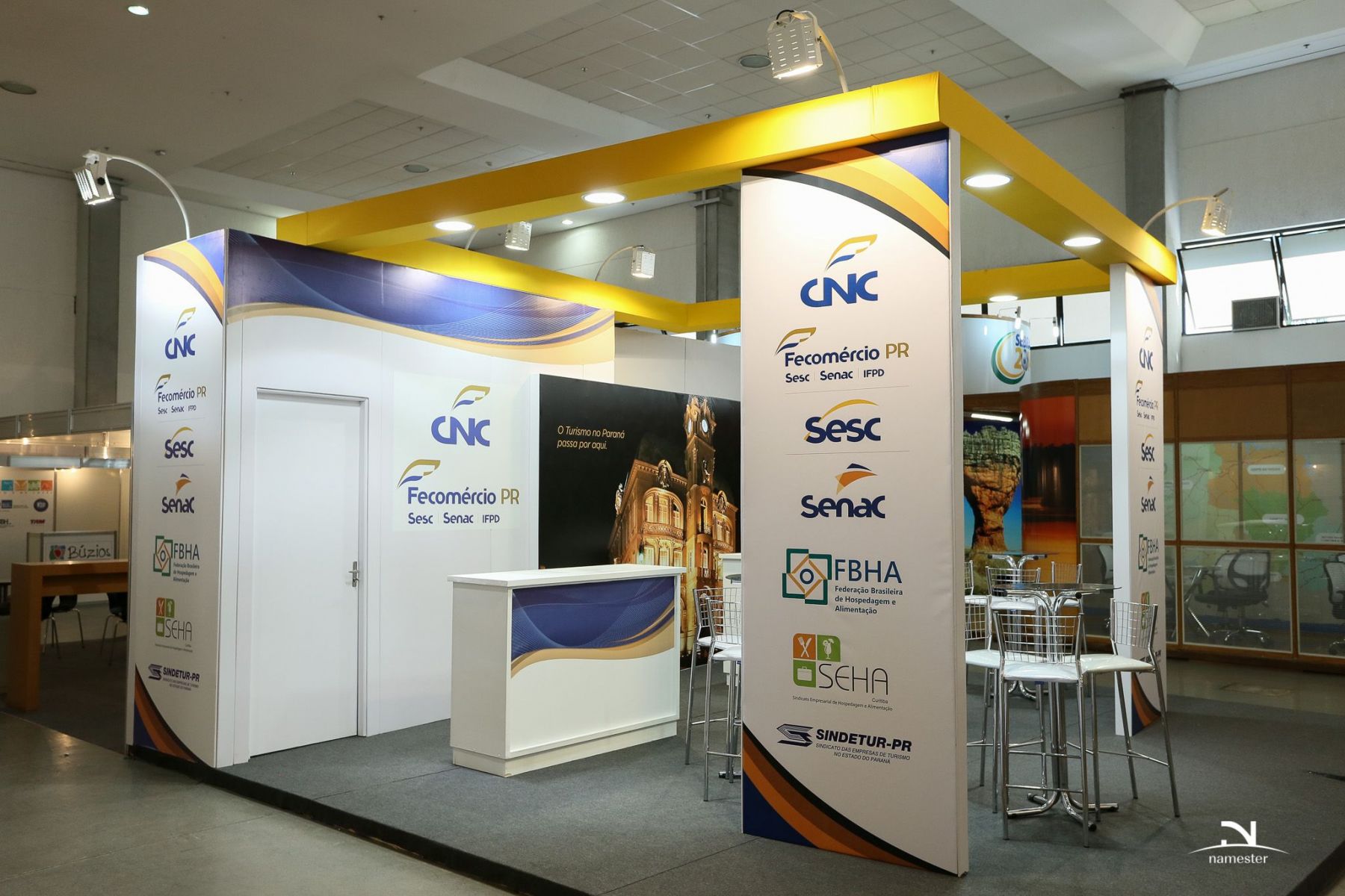 Photo of Stands Detalhes Produções e stands Curitiba Photo of Stands Detalhes Produções e stands Curitiba