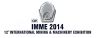 IMME 2014- 12th International Mining and Machinery Exhibition