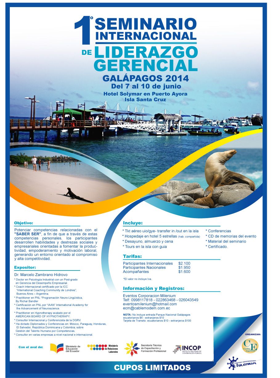 Seminario Internacional de Liderazgo Gerencial June 2014