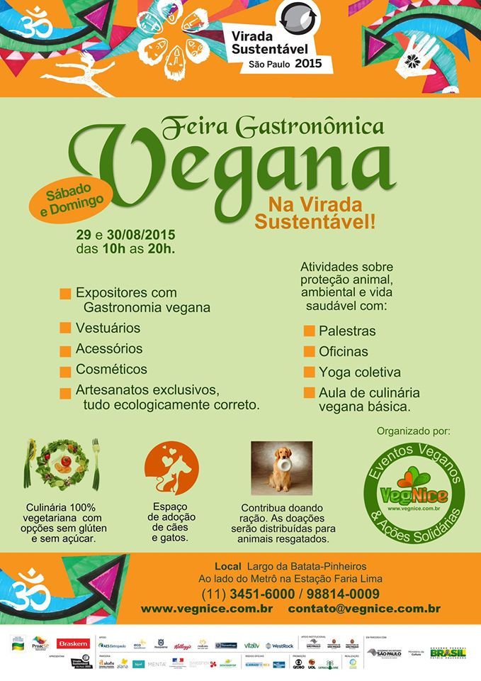 Fera Gastronomica Vegana no Largo da Batata 2015