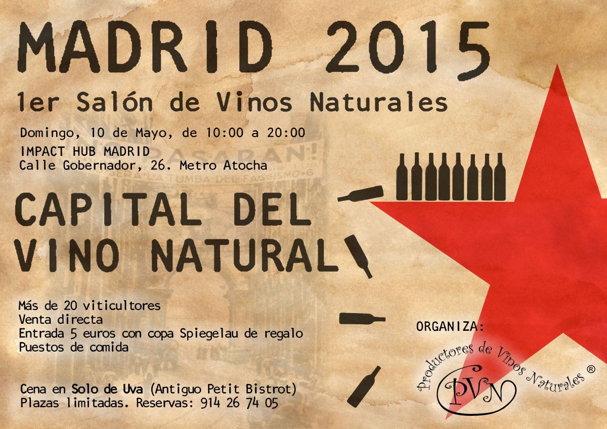 Salón de Vinos Naturales de Madrid 2015