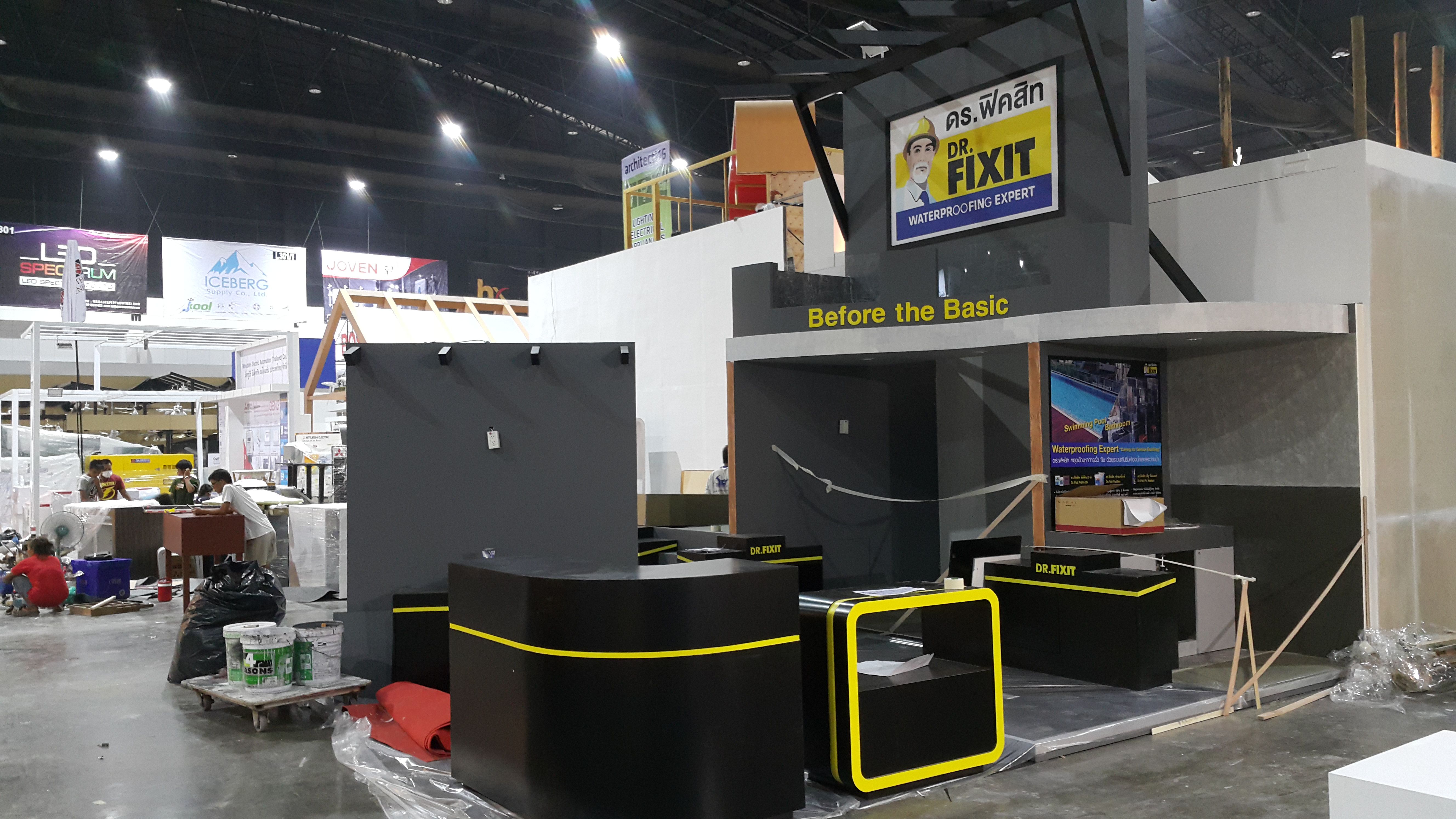 Stand construction by Mediatreeworks International