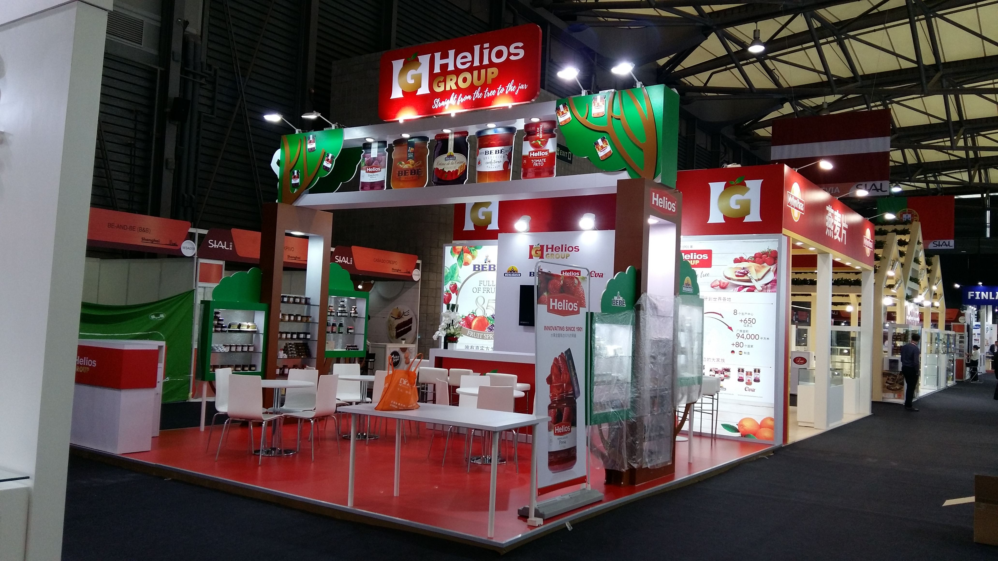 Stand Builder to HELIOS SIAL China 2016