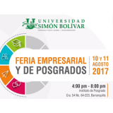 Feria Empresarial y de Posgrados Universidad Simón Bolívar 2017