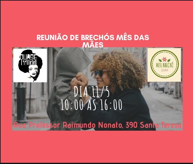Reunião de Brechós Mês das Mães