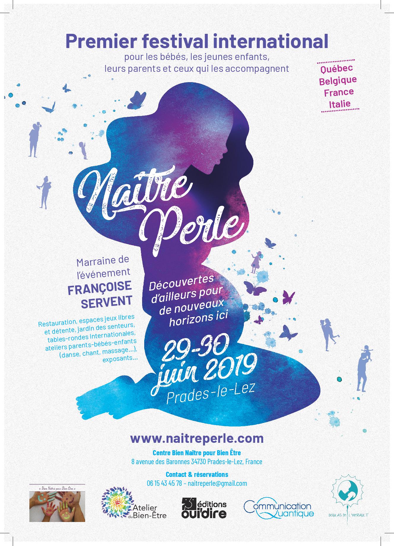 Festival Naître PERLE 29 et 30 juin 2019