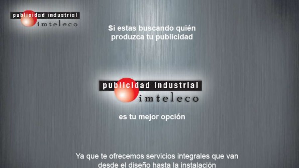 Publicidad industrial Imteleco