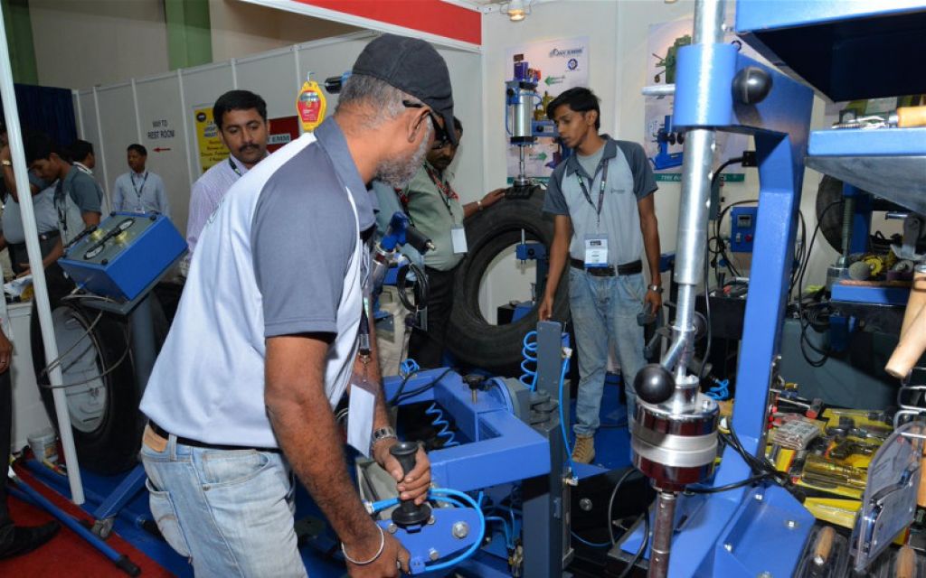 Exhibit At Tyrexpo India