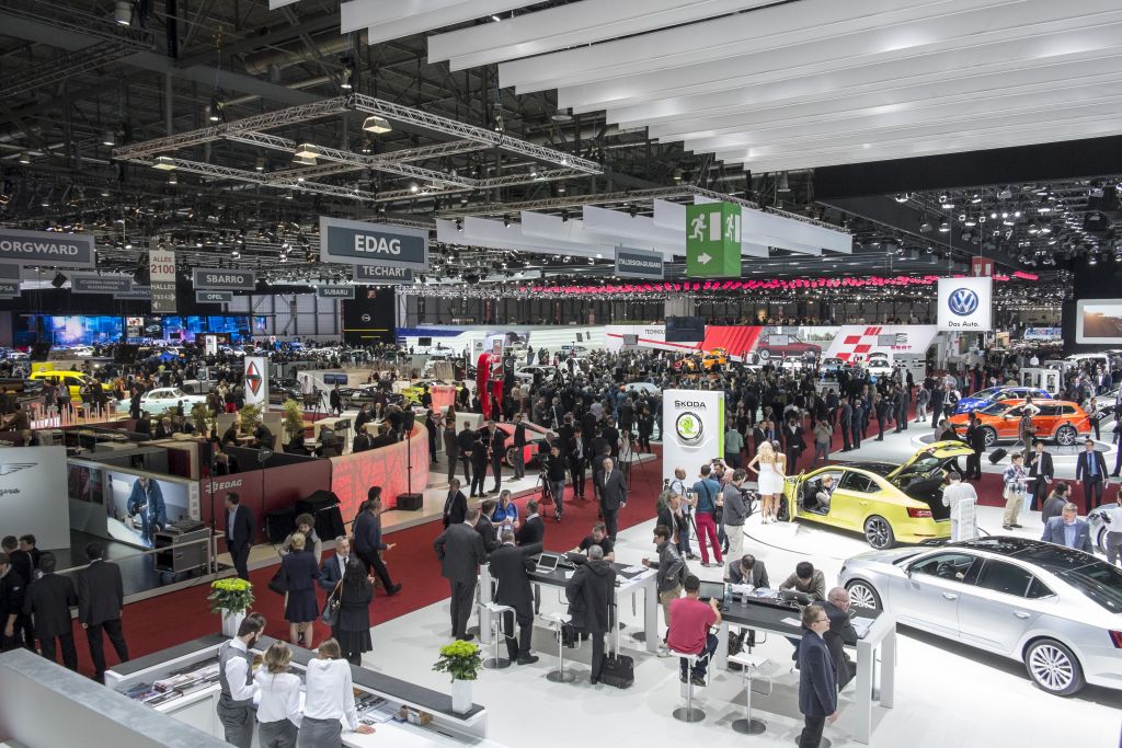 Geneva International Motor Show Exhibition Area