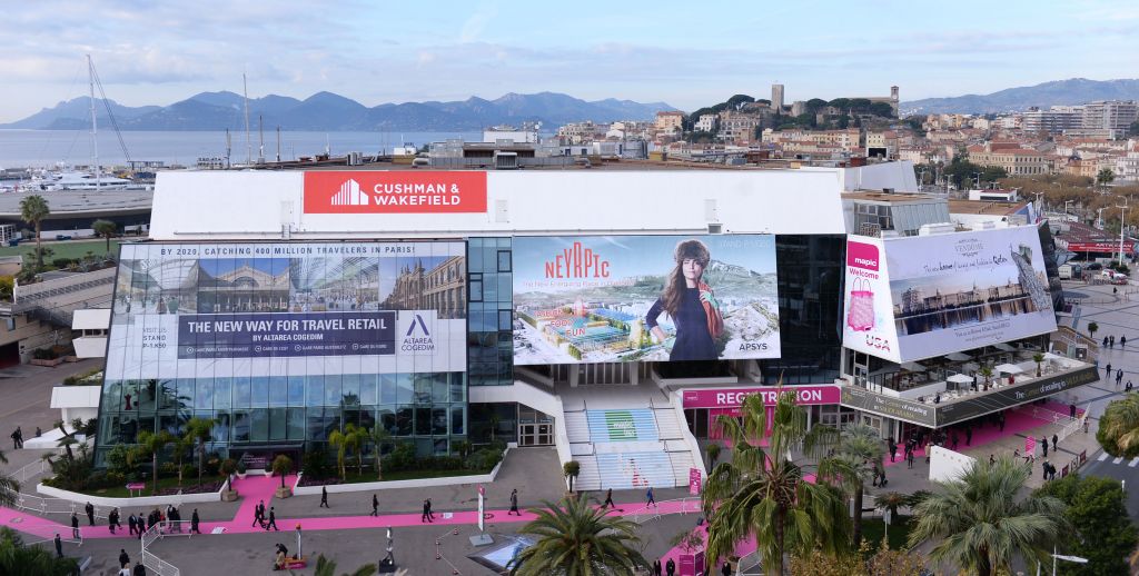 Exhibit At Mapic In Cannes