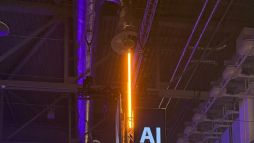 Wargaming B2B stand + AI installation in main gaming zone