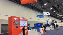 custom wood structure booth