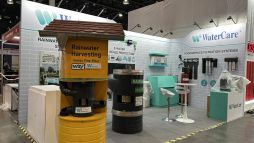 Stand of 18 m2 of WaterCare at WORLDBEX in Manila