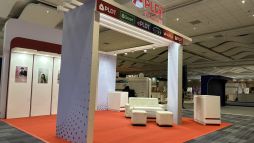 Stand of 36 m2 of PLDT at Philippine Tech  Show in Manila