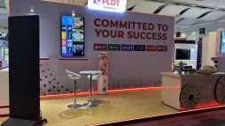 Stand of 18 m2 of PLDT at NRCE - National Retail Conference and Expo  in Manila