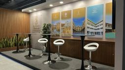 Stand of 18 m2 of Mandarin Premier at Philippine Travel Mart in Manila