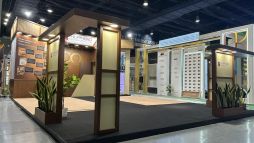 Stand of 54 m2 of Philippine  Bed at Hotel and Food Suppliers Show in Manila