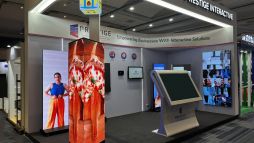 Stand of 18 m2 of Prestige Interactive at NRCE in Manila