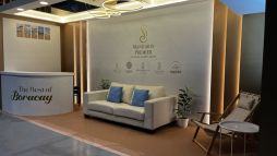 Stand of 18 m2 of Mandarin Premier at Philippine Travel Mart in Manila